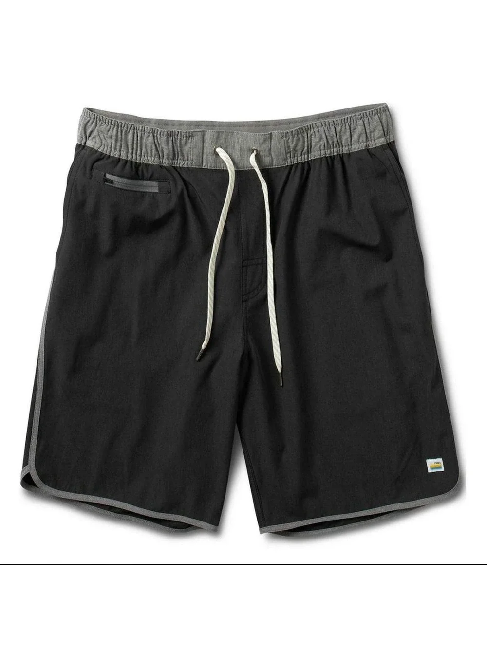 Men’s Black and Gray Vouri Banks Shorts Size Large
